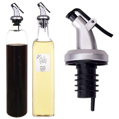 Olive Oil Sprayer Liquor Dispenser ABS Lock Wine Pourers Flip Top Drink Wine Stopper Leak-proof Nozzle Kitchen Tools ► Photo 1/6