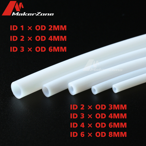 1Meter 1mm 2mm 3mm 4mm 6mm 8mm PTFE Tube For 3D Printer Parts Pipe Bowden J-head ► Photo 1/5