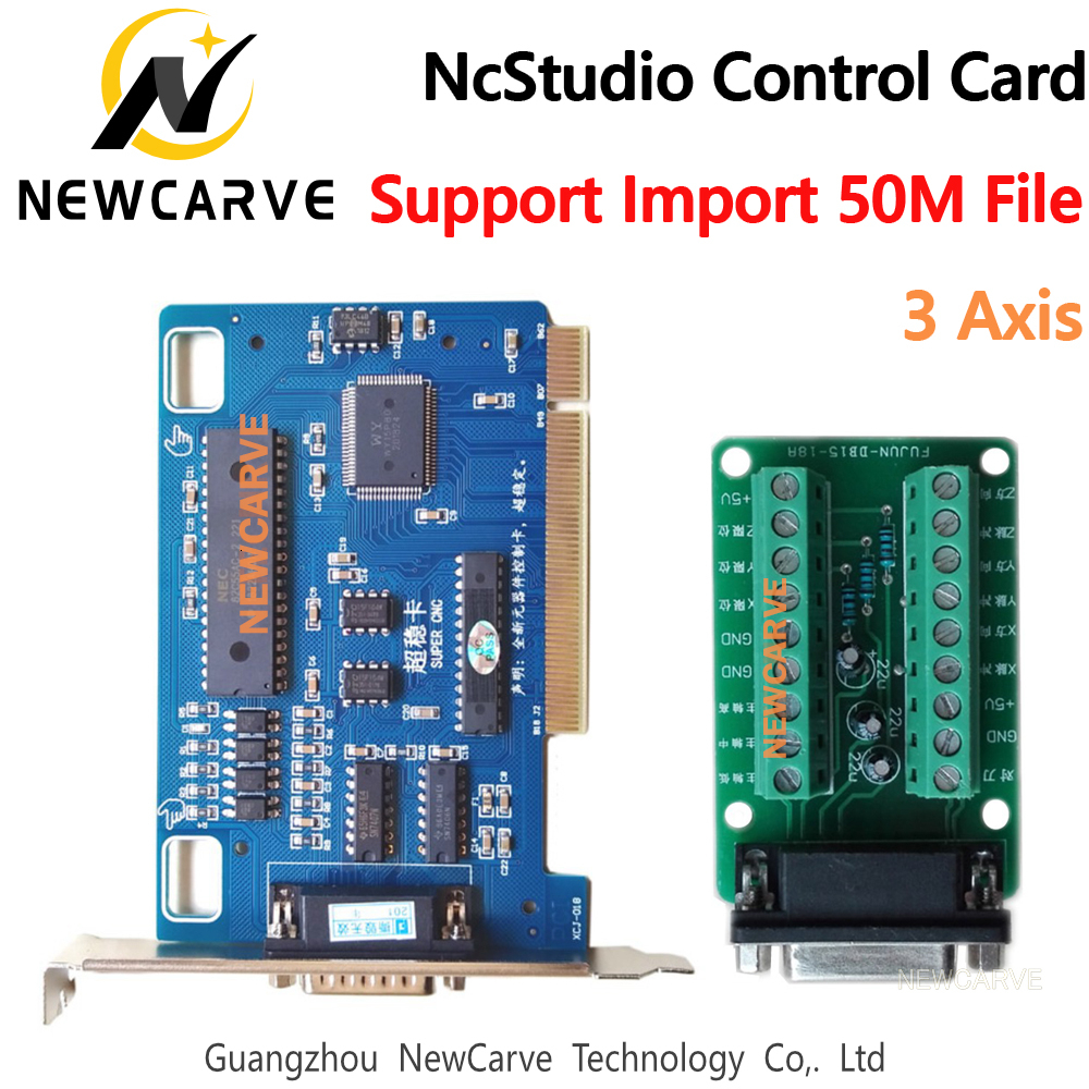 Ncstudio Controller 3 Axis Nc Studio System for CNC Router 5.4.49/5.5.55
