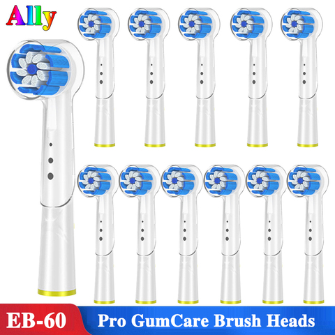 Buy Online Eb60 Pro Gum Care Replacement Brush Heads For Braun Oral B Triumph Professional Care 9000 9100 9400 9425 9500 Toothbrus Heads Alitools