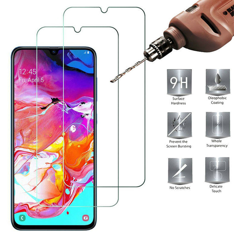 9H Tempered Glass for Samsung A50 A40 A30 A10e A20e A10 A20 Screen Protector for Samsung Galaxy A51 A71 A70 M51 M31 A31 A21S A11 ► Photo 1/6