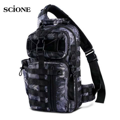 Military Army Sling BagHunting Backpack for Men Molle Tactical Rucksack Travel Sac De Sport Outdoor Camping Bag Fishing XA764+WA ► Photo 1/6