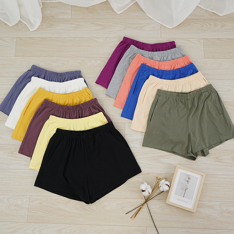  Womens Cotton Spandex Shorts