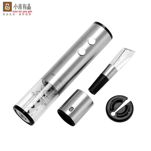  Circle Joy Electric Bottle Opener Stainless Steel Automatic Red Wine Bottle Opener  Kitchen Tool wine opener From Xiaomi youpin ► Photo 1/5