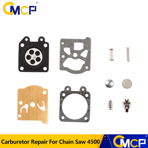 Carburetor Repair Kit 4500 Chainsaw Repair Kit Carburetor Diaphragm Gasket Kit Garden Tool For Walbro Carburetor ► Photo 1/4