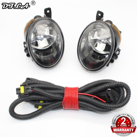 For VW Transporter Multivan Caravelle T5 T6 2010 2011 2012 2013 2014 2015 Front Halogen Fog Light Fog Lamp + Wire Harness ► Photo 1/6