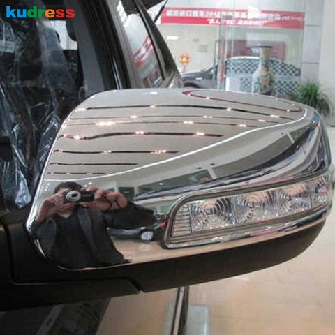 car-styling For Kia Sorento 2013 2014 2015 Car Accessories ABS Chrome Side Door Mirrors Rearview Wing Mirror Cover Trim 2pcs ► Photo 1/6