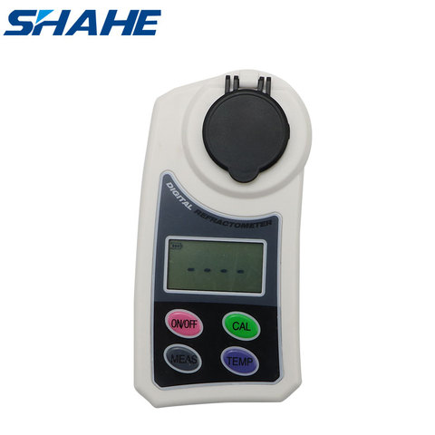 SHAHE Digital Refractometer for fruits, vegetables, beverages, food processing, beer, wine，Refractometer Measure Tools ► Photo 1/6