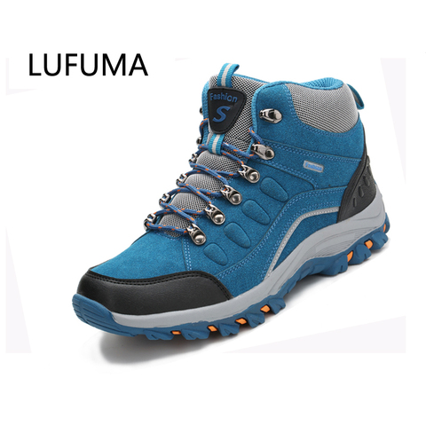 Professional Hiking Boots Women Trekking Shoes Winter Outdoor Climbing Treking Mountain Leather Trail Sneakers Botas Mujer ► Photo 1/6