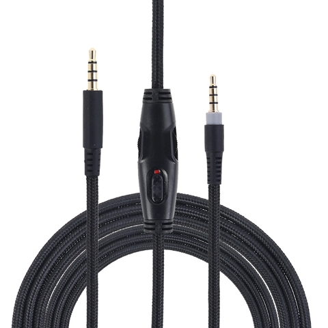 For -HyperX Cloud Alpha/-HyperX Cloud/Cloud Core Flight Headphone Cable Sound Control Headphone Cable ► Photo 1/6