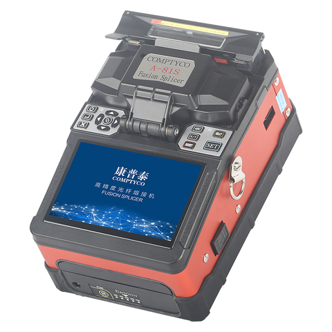 New product A-81S FTTH Fiber Optic Welding Splicing Machine Optical Fiber Fusion Splicer  ► Photo 1/5