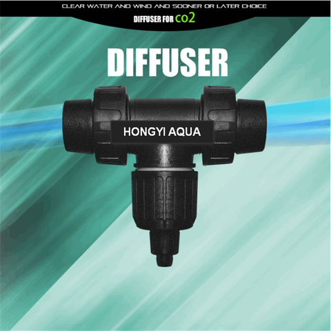 HONGYI Super CO2 Diffuser Atomizer 4 In 1 External Aquarium Check Valve Bubble Counter Replace Ceramic ► Photo 1/6