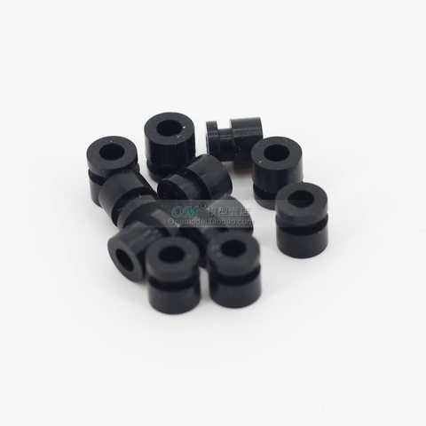 10pcs /Silicone shock absorber ball  F3 F4 F7 ESC flight control M3 suspension column  special shock / shock absorber ball ► Photo 1/4