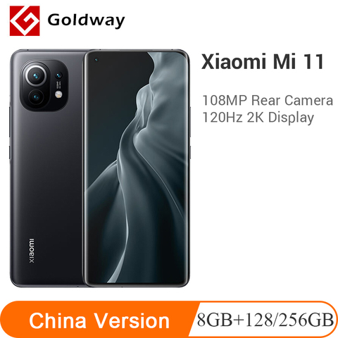 Xiaomi Mi 11 8GB 256GB / 128GB Smartphone Snapdragon 888 Octa Core 108MP Camera 120Hz 2K AMOLED Display 4600mAh Chinese Version ► Photo 1/1
