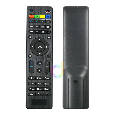 IR Universal TV Box Remote Control For Mag254 Controller For Mag 250 254 255 260 261 270 IPTV TV For Set Top Box ABS Black ► Photo 1/5