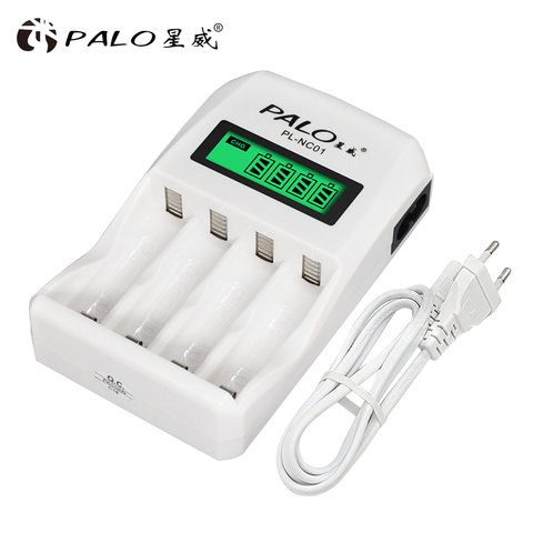 PALO 4-48 slots AA AAA battery charger smart fast chargers for 1.2V AA AAA 2A 3A ni-mh ni mh batteries ► Photo 1/6