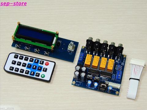 New Version PGA2311 Preamplifier 4 Way Remote Volume Controller Preamp ► Photo 1/5