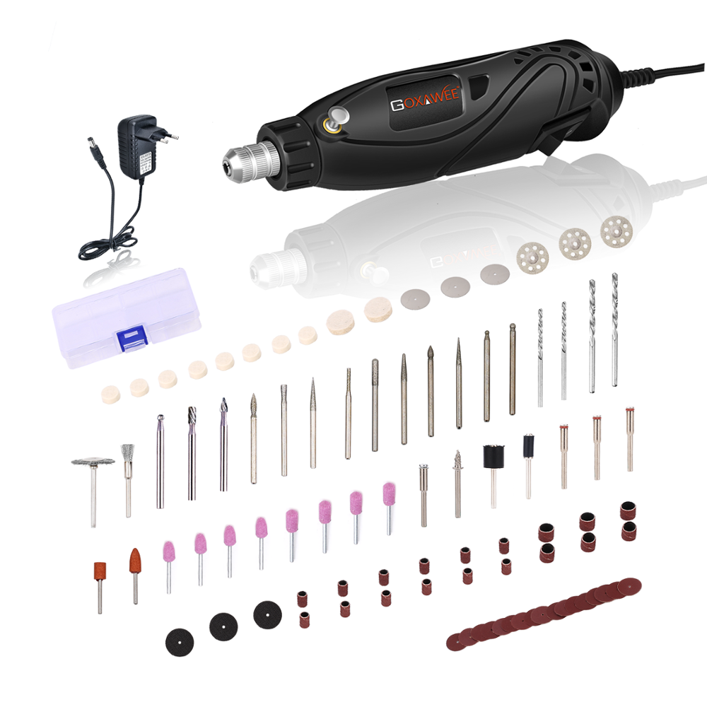 Goxawee 12V Mini Electric Drill Rotary Tools Engraver Pen Nail Drill ...