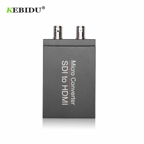 KEBIDU Mini HD 3G SDI to HDMI Converter HDMI to SDI Video Micro Converter with Audio Auto Format Detection for Camera ► Photo 1/6