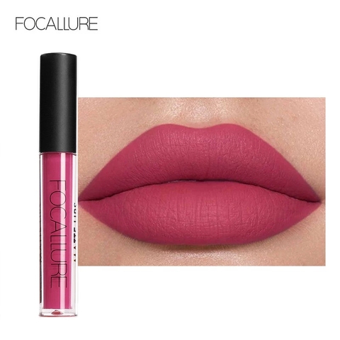 Focallure 37 Colors Matte Nude Liquid Lipstick Lip Gloss Waterproof Sexy Red Velvet Lip Stick Natural Nude Makeup Lipsticks ► Photo 1/6