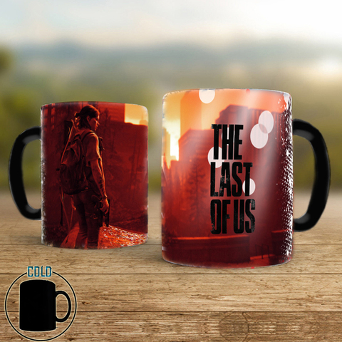 The Last of Us 350ml Ceramic Magic Changing Color Tea Cup Coffee Mug Friends Gift ► Photo 1/6