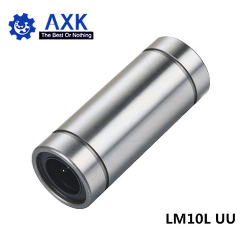2pcs/lot Free Shipping LM10LUU long type 10mm linear ball bearing CNC parts for 3D printer ► Photo 1/5