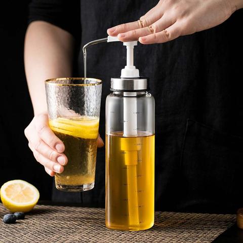 Juice Syrup Cup Bee Drip Dispenser Kettle Kitchen Accessories Honey Jar  Container Storage Pot Stand Holder Squeeze Bottle