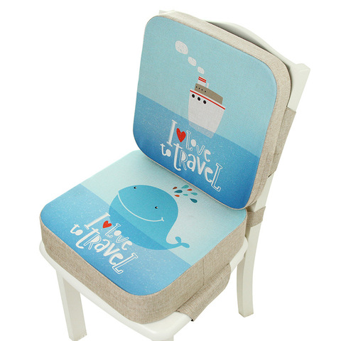 Anti-Skid Waterproof Baby Dining Cushion Adjustable Chair Cushion Kids Heighten Booster Seat Cushion Children Increase Chair Pad ► Photo 1/6