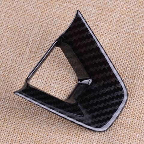 DWCX Interior Carbon Fiber Style Steering Wheel Button Trim Decorative Cover Decor fit for Toyota Corolla Hatchback 2022 ► Photo 1/2