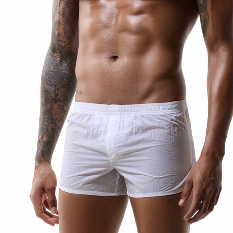 Summer Men Nylon Solid Shorts Mens Breathable Fashion Casual Joggers Shorts Beachwear NO Pocket Style ► Photo 1/6
