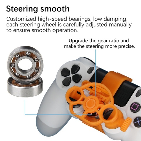 Pc Computer Racing Game Handle Steering Wheel Simulation Simulation Driver For PS4 Oka Horizon ► Photo 1/6