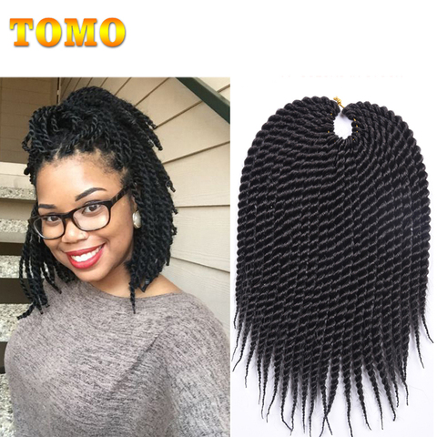 TOMO 12 14 16 18 20 22 22 Roots Synthetic Senegalese Twist Hair  Crochet Braids Crochet Hair Extensions Ombre Red Braiding - Price history &  Review