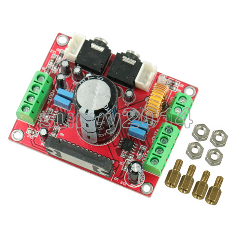 XH-M150 TDA7850 4*50W Car Audio Power Amplifier Module with BA3121 Noise Reduction Module Amplifier Board DC 12V ► Photo 1/4