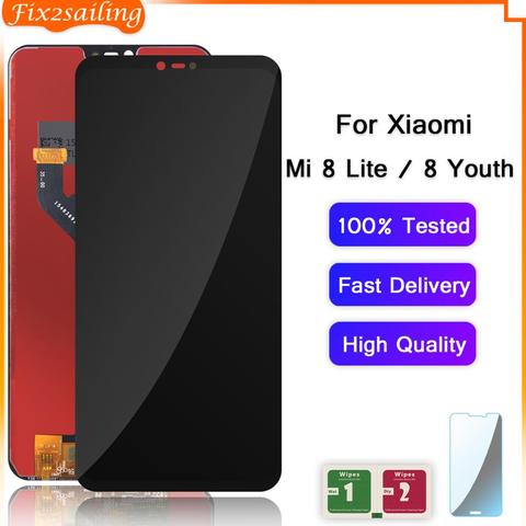 For Xiaomi Mi 8 Lite LCD Display Touch Screen Digitizer Assembly Replacement Display For Xiaomi Mi 8 lite mi 8 Youth mi 8x LCD ► Photo 1/6