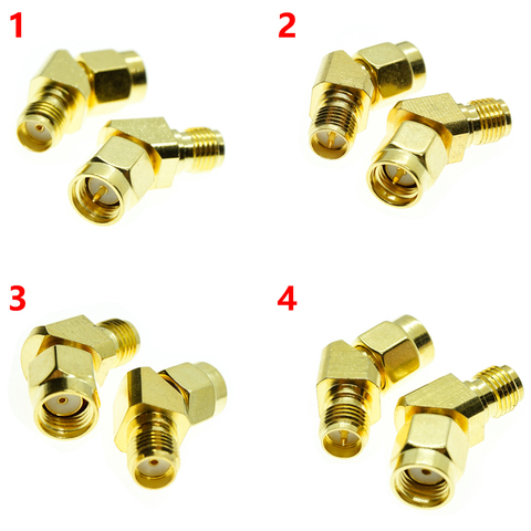 45 Degree Adapter Connector for FPV Race Goggle Antenna Converter SMA TO SMA RP SMA 135 Degree ► Photo 1/1