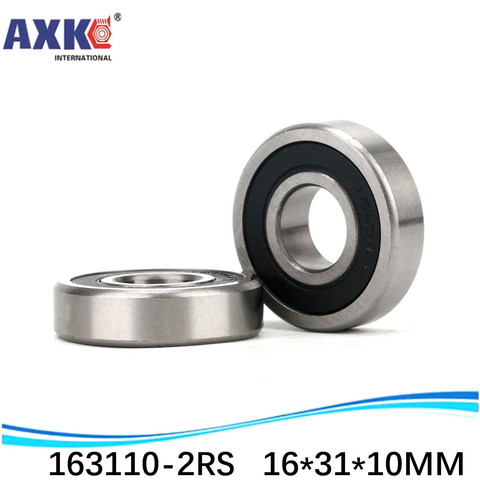 163110-2RS 163110 ball bearing 16x30x31x10mm 163010 2RS bike axis repair bearing unstandard 6002-2RS  163010-2RS ► Photo 1/6