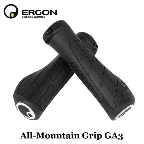 ERGON GA3 GE1 GA20 Anti-slip Rubber Grips Bicycle Handlebar Grip MTB Cycling Soft Handle Grips Bike Bar End Mount Hand Covers ► Photo 1/1