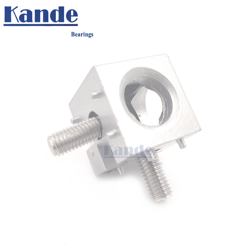 KANDE 1PC 2022 3030 4040 4545 aluminum cube corner connector fasteners for European standard aluminum profiles ► Photo 1/5