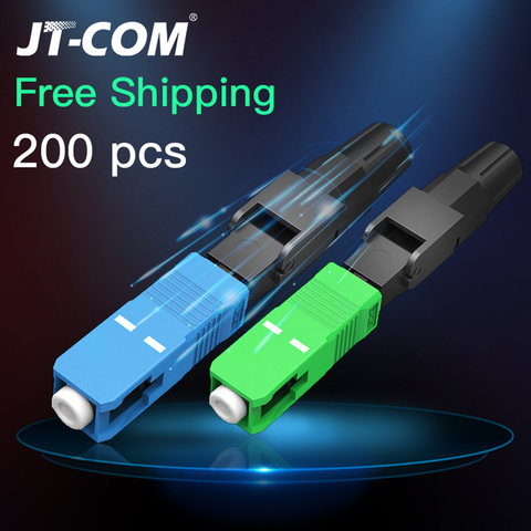 Fiber Optic Fast Connector FTTH SC APC Single Mode Fiber Optic Adapter  SC UPC  FTTH SC Fiber Connector Field Assembly ► Photo 1/6