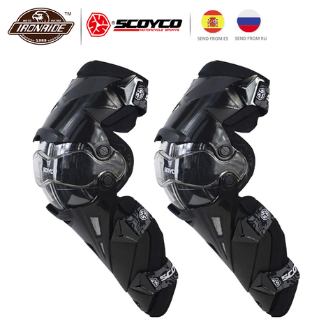 SCOYCO Motorcycle Knee Protection Motocross Protector Pads Guards Motosiklet Dizlik Moto Joelheira Protective Gear Knee Pads ► Photo 1/6