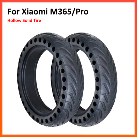 Scooter Explosion-proof Solid Tire for Xiaomi Mijia M365 Electric Scooter Hollow Solid Tire ► Photo 1/6