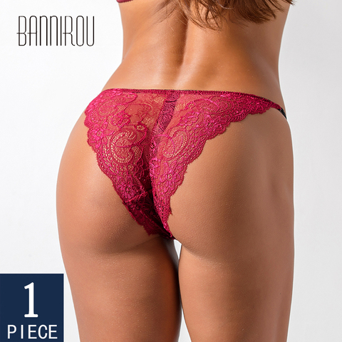 BANNIROU Sexy Lace Briefs Underwear Woman Lingerie Mid Waist Good Quality  Soft Female Panties New M-XL Hot Sale Fashion 1 Pieces - Price history &  Review