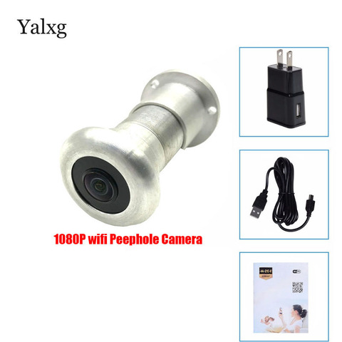 1080P wifi Peephole Low Power Camera 2MP Home Security Door eye Motion Sensor Mini Video Cam Build-In IR 940nm/Audio Supported ► Photo 1/6
