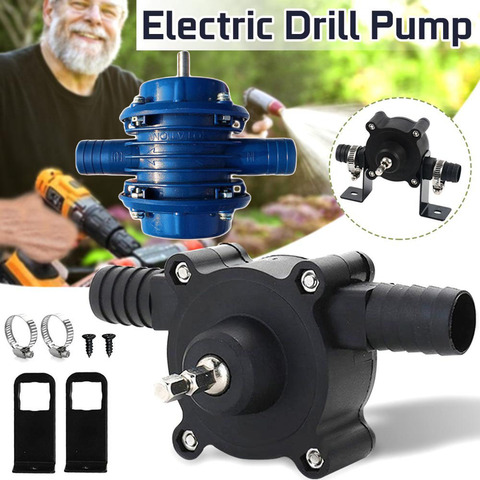 Onnfang Self-Priming Pump Micro Hand Electric Drill Motor Water Pump  Heavy Duty  Centrifugal Pumps For Home Garden ► Photo 1/6