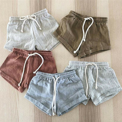 Kid Summer Casual shorts Baby bloomers Toddler Boy Girl Cotton Shorts Kids Summer Trousers PP Pants 0-3T pantalones cortos ► Photo 1/6