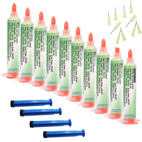 Wholesale 10PCS/lot Welding Flux,Solder Paste Repair Welding Advanced Oil Flux Grease Soldering No-Clean AMTECH NC-559-ASM ► Photo 1/6