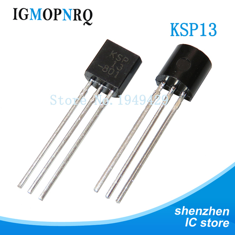 20pcs KSP13 TO92 KSP13BU TO-92 Darlington transistor Transistor line new ► Photo 1/2