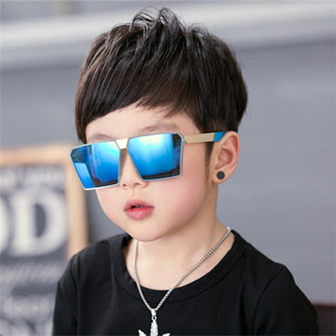 Cool Baby Kids Polarized Sunglasses Flexible Mirror  UV400 Coating Sun Glasses Safety Baby Shades Eyewear oculos Gafas de sol ► Photo 1/6