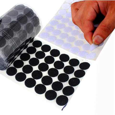 120Pairs Velcros Adhesive Fastener Tape Dots 10/15/20/25/30mm Strong Glue Magic Sticker Velcroing Waterproof  Hook Loop Tape ► Photo 1/6