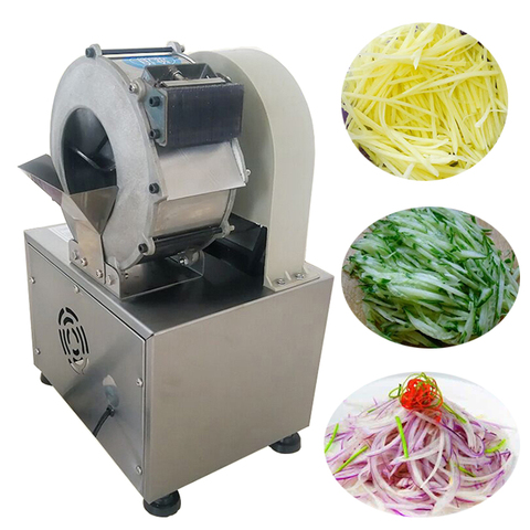 Multi-function Automatic Cutting Machine Commercial Electric Potato Carrot  Ginger Slicer shred Vegetable Cutter